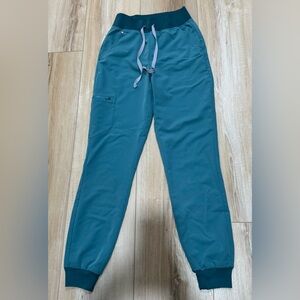 FIGS hydrogreen jogger bottoms high waisted XS/T